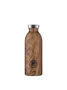   24BOTTLES Clima 500ml rozsdamentes acél termosz, SEQUOIA WOOD