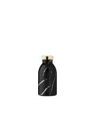 24BOTTLES Clima 330ml rozsdamentes acél termosz, Black Marble
