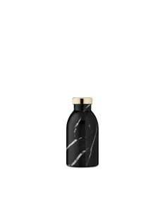   24BOTTLES Clima 330ml rozsdamentes acél termosz, Black Marble