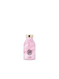   24BOTTLES Clima 330ml rozsdamentes acél termosz, MARBLE PINK