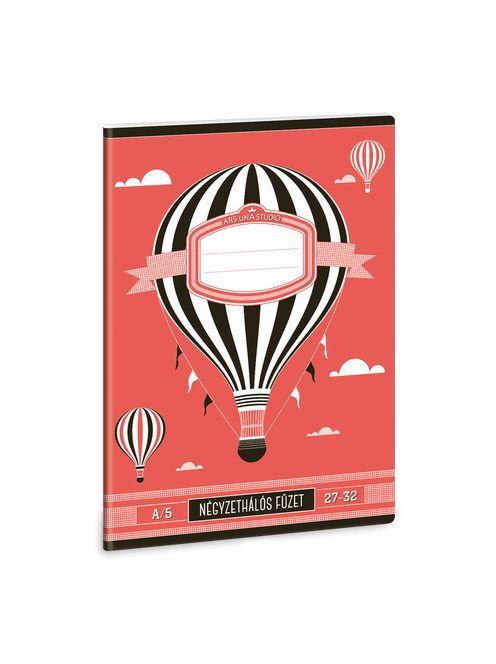 Ars Una 2732, NÉGYZETHÁLÓS A/5 FÜZET ARS UNA ARS UNA FÜZET DESIGN (747) 15 (27327470)