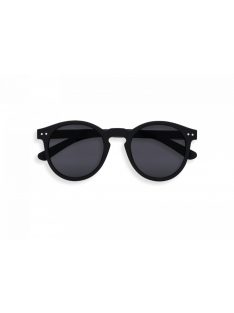 IZIPIZI OVERSIZE KEREK M napszemüveg, fekete