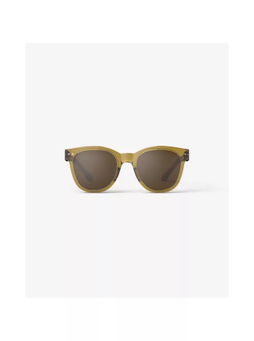 IZIPIZI OVERSIZE TRAPÉZ N napszemüveg, Golden Green