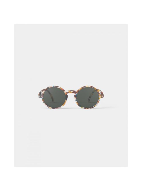 IZIPIZI KEREK G napszemüveg kék teknőcmintás, szürke lencse