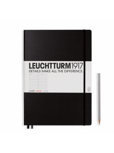 LEUCHTTURM1917 Master Classic vonalas lapos A4, black