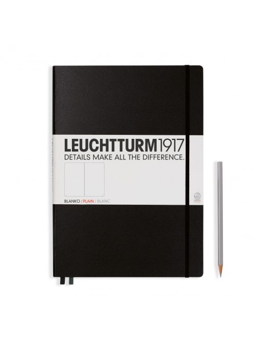 LEUCHTTURM1917 Master Classic sima lapos A4, black