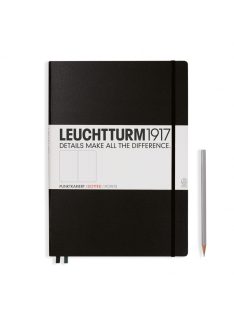 LEUCHTTURM1917 Master Classic pontozott lapos A4, black