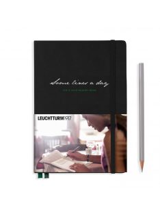 LEUCHTTURM1917 Five year A5 emlékkönyv, black