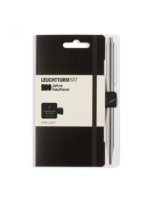 LEUCHTTURM1917 Bauhaus edition - Pen loop, black