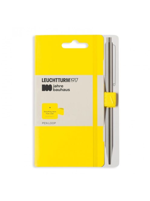 LEUCHTTURM1917 Bauhaus edition - Pen loop, lemon
