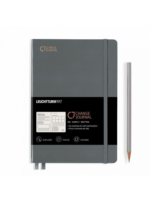 LEUCHTTURM1917 Change Journal Medium A5, anthracite