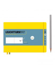 LEUCHTTURM1917 Sketchbook A5 fekvő, lemon