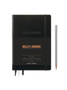   LEUCHTTURM1917 Medium A5 Bullet Journal Edition 2 NOTEBOOK, black