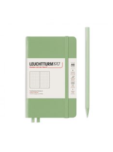 LEUCHTTURM1917 A6 Pocket pontozott lapos NOTEBOOK, Sage