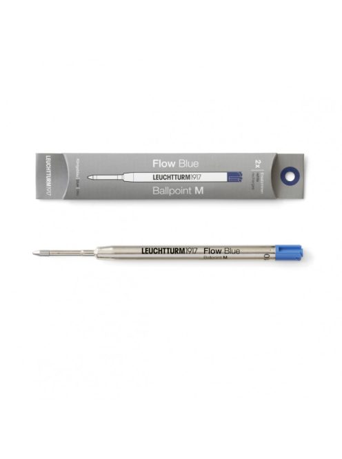 LEUCHTTURM1917 Drehgriffel golyóstoll betét M, kék - 2db