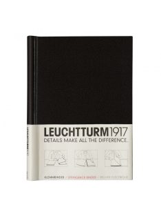   LEUCHTTURM1917 Springback Binder A5 álló, 150 lapos, fekete