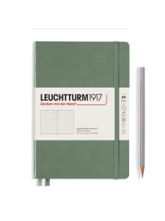 LEUCHTTURM1917 Medium A5 pontozott lapos NOTEBOOK, olive