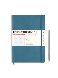   LEUCHTTURM1917 Composition B5 pontozott lapos SOFTCOVER notebook, kőkék