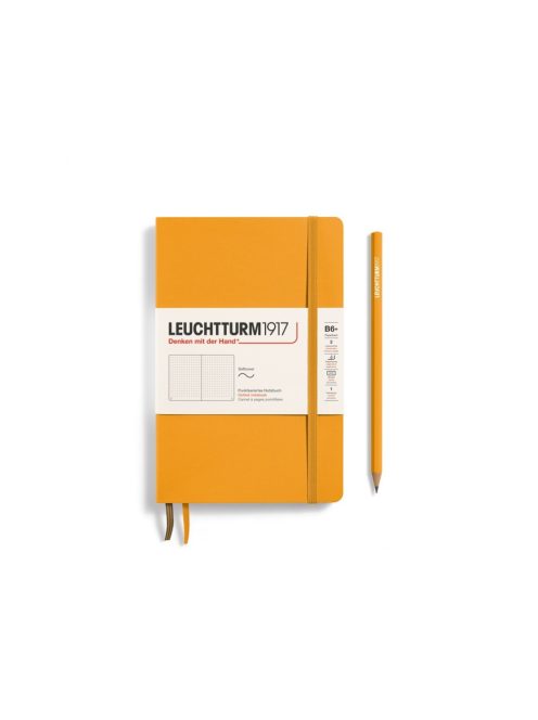 LEUCHTTURM1917 Paperback B6+ pontozott lapos SOFTCOVER notebook, rising sun