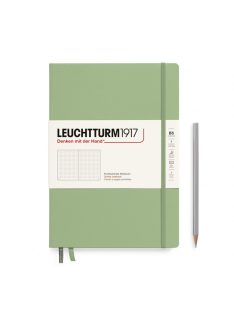   LEUCHTTURM1917 Composition B5 pontozott lapos NOTEBOOK, kemény borító, zsálya