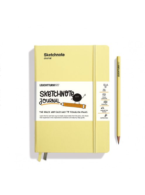 LEUCHTTURM1917 Sketchnote Journal Medium A5, vanília