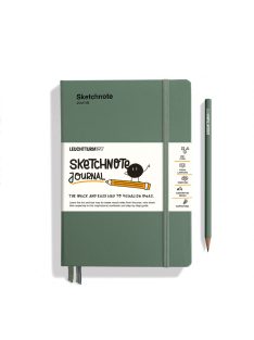 LEUCHTTURM1917 Sketchnote Journal Medium A5, oliva