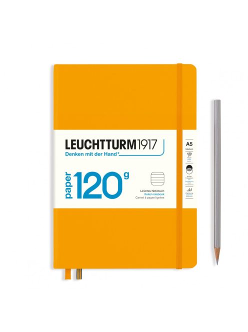 LEUCHTTURM1917 Medium Edition 120g A5 vonalas lapos NOTEBOOK, rising sun