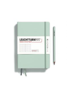   LEUCHTTURM1917 Medium A5 pontozott lapos NOTEBOOK, mint green