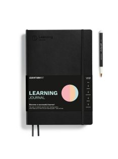   LEUCHTTURM1917 Learning Journal SOFTCOVER B5, fekete, Angol nyelvű