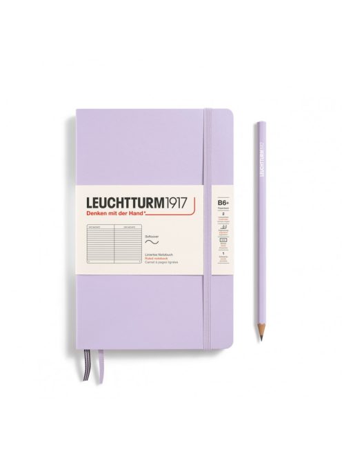 LEUCHTTURM1917 Paperback B6+ vonalas SOFTCOVER notebook, lilac