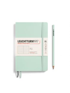   LEUCHTTURM1917 Paperback B6+ pontozott lapos SOFTCOVER notebook, mint green