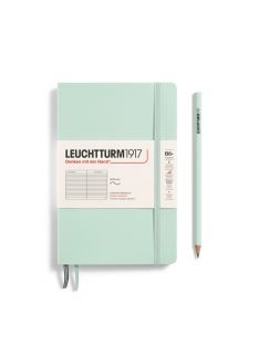   LEUCHTTURM1917 Paperback B6+ vonalas SOFTCOVER notebook, mint green