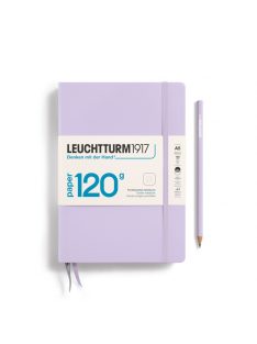   LEUCHTTURM1917 Medium Edition 120g A5 pontozott lapos NOTEBOOK, lilac