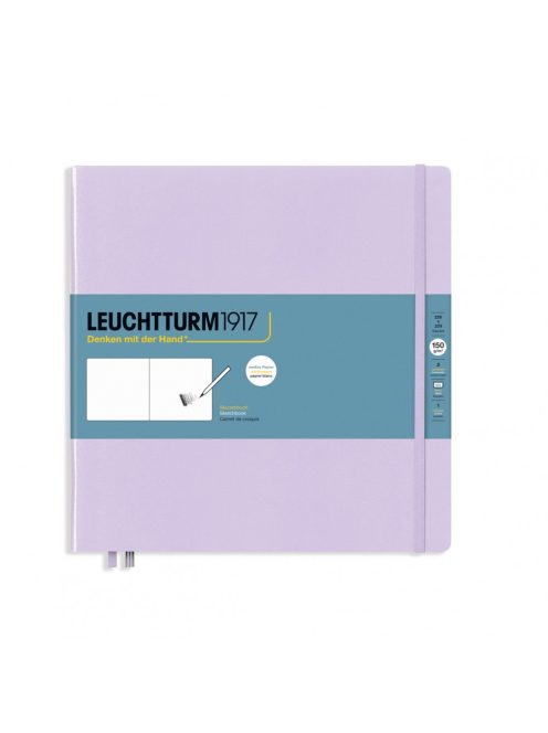 LEUCHTTURM1917 Sketchbook Quadrat, lilac