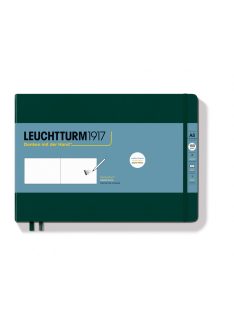 LEUCHTTURM1917 Sketchbook A5 fekvő, erdő zöld