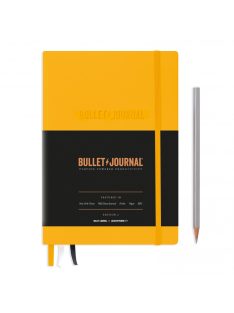   LEUCHTTURM1917 Medium A5 Bullet Journal Edition 2 NOTEBOOK, yellow