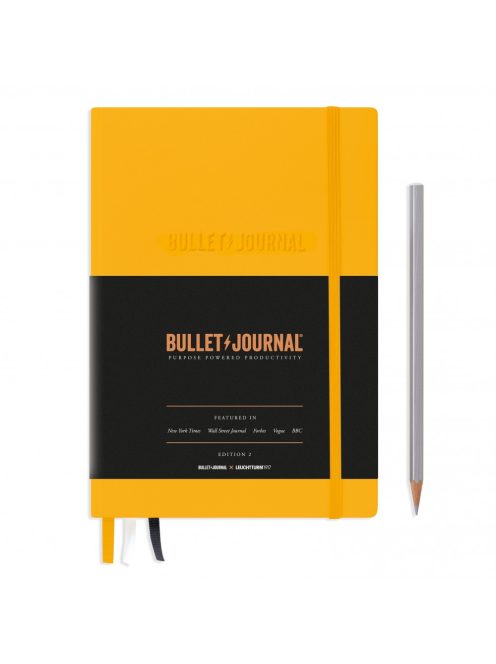 LEUCHTTURM1917 Medium A5 Bullet Journal Edition 2 NOTEBOOK, yellow