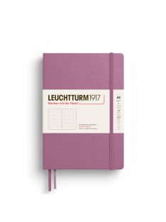   LEUCHTTURM1917 Medium A5 pontozott lapos NOTEBOOK, dusty rose