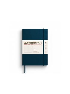   LEUCHTTURM1917 Medium A5 pontozott lapos SOFTCOVER notebook, deep sea