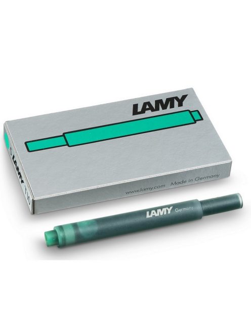 LAMY töltőtoll tinta patron (5db), zöld, T10 (4014519429593)
