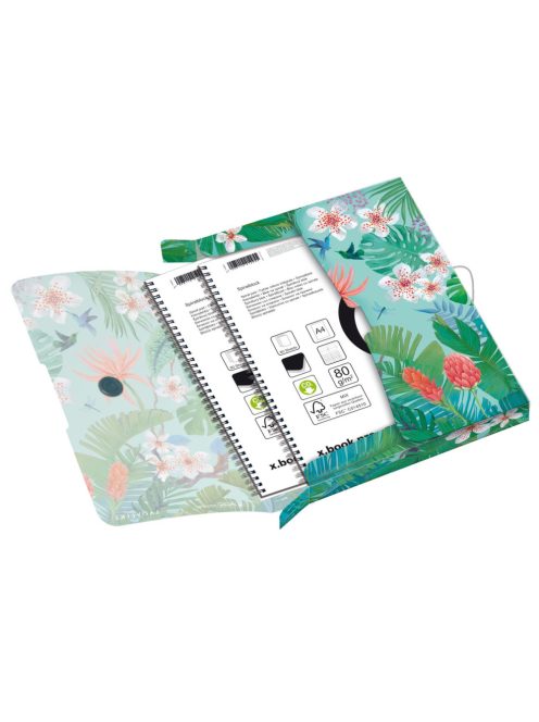 Füzetbox A4 PP easy orga to go Ladylike Jungle (50044085)