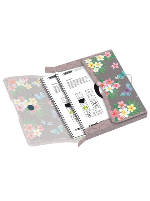 Füzetbox A4 PP easy orga to go Ladylike Butterflies (50044092)