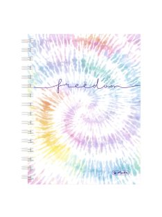   Spirál butikkönyv A5 100 lapos kockás Batik Freedom (50044108)