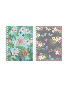 Spirál butikkönyv A6 100 lapos kockás Ladylike (50044221)