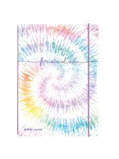   my.book flex A4 füzet 40 kockás + 40 vonalas lap Batik Freedom (50044276)