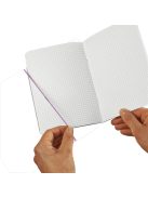 my.book flex A4 füzet 40 kockás + 40 vonalas lap Batik Freedom (50044276)