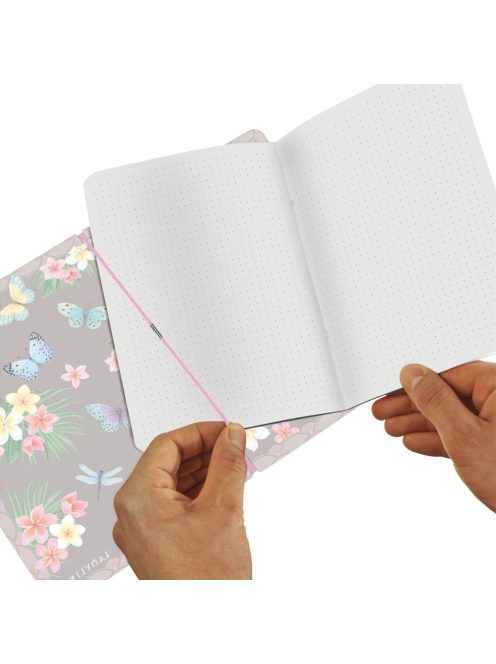 my.book flex A5 füzet 40 lapos ponthálós Ladylike Butterflies (50044290)