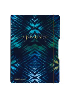   my.book flex A4 füzet 40 kockás + 40 vonalas lap Batik Fearless (50044368)