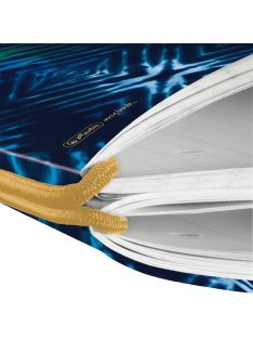   my.book flex A4 füzet 40 kockás + 40 vonalas lap Batik Fearless (50044368)