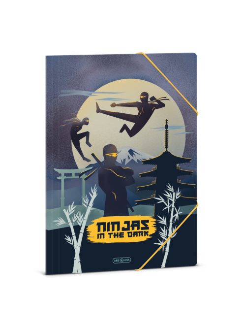 Ars Una Ninjas in the dark A/4 gumis dosszié